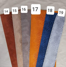Cargar imagen en el visor de la galería, Borsa Shopper Parigi in pelle scamosciata con manici Kit (per i colori vedi foto)
